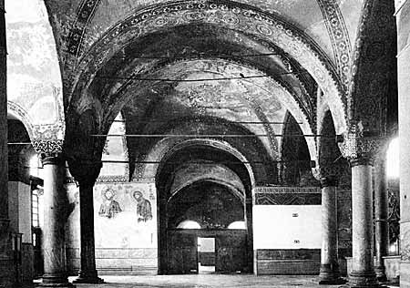 of Hagia Sophia is due to