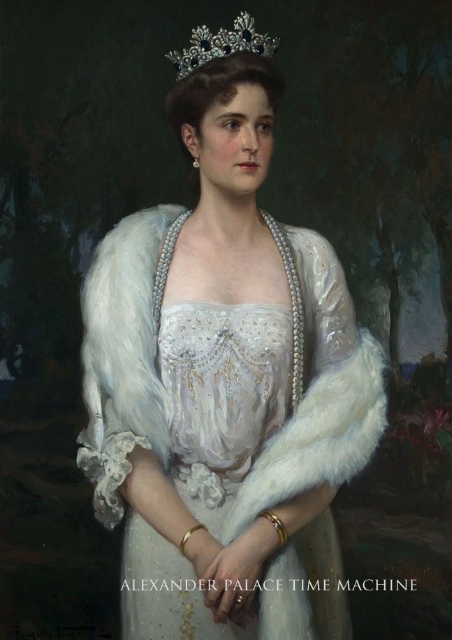 Makovsky Portrait of Empress Alexandra of Russia