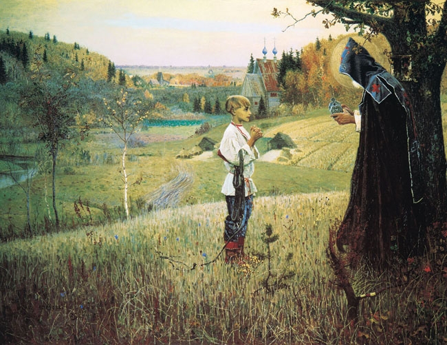 Nesterov Painting of a Vision