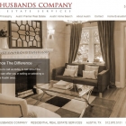 Pallasart designs new Husbands Homes - Real Estate Services Website