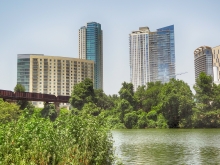 Town Lake Looking Towards Gables, The Spring, Bowie Residential Towers
