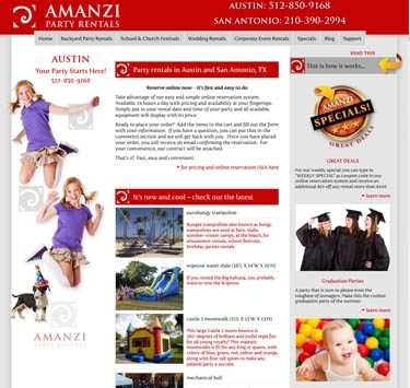 Amanzi Party Rentals