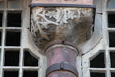 Capital from the exterior of the North Church