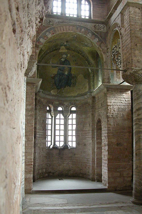Interior of the Pammacaristos Chapel
