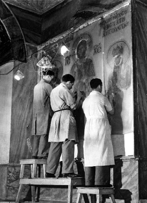 Making Tracings in Hagia Sophia
