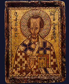 Mosaic Ikon of St. John Chrysostom