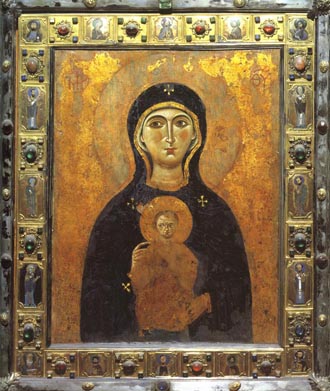 Byzantine Nicopeia icon of San Marco