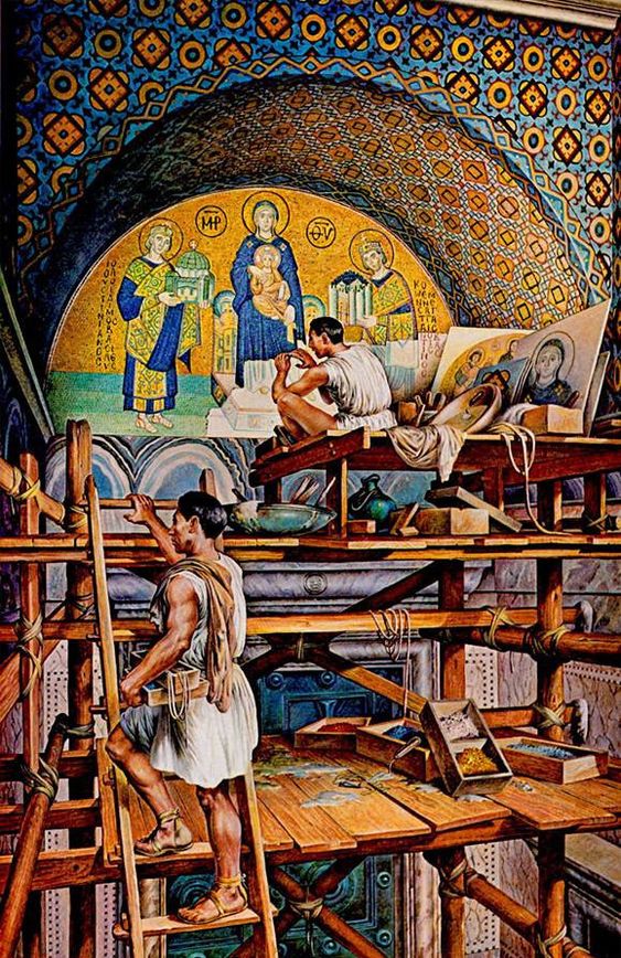 Byzantine Mosaic Artists