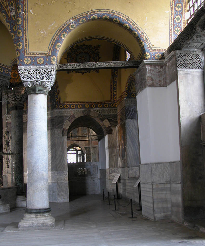 Passage in Hagia Sophia South Gallery