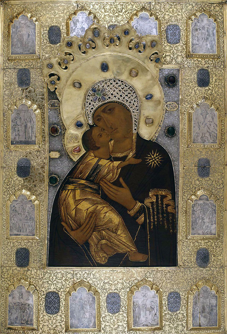 Copy of our Lady of Vladimir icon