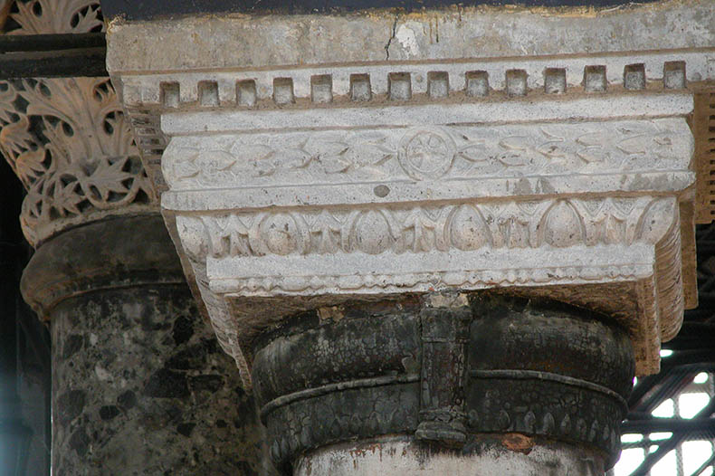 Hagia Sophia Capital Proconnesian Marble