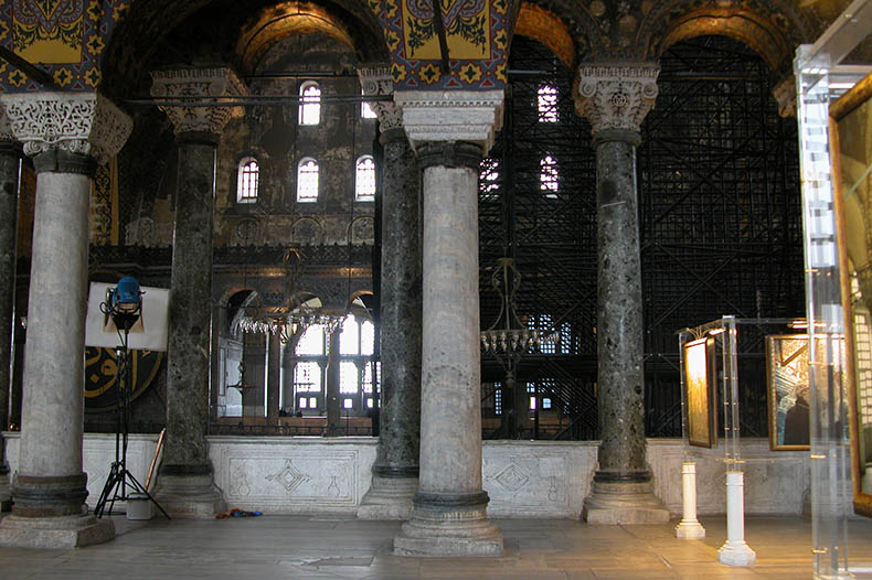 North Gallery arcade Hagia Sophia