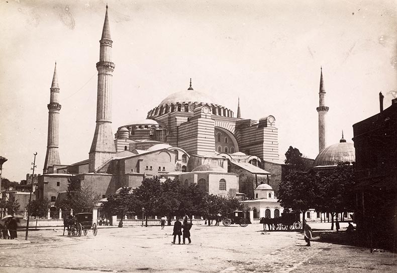 19th century image of Hagia Sophia