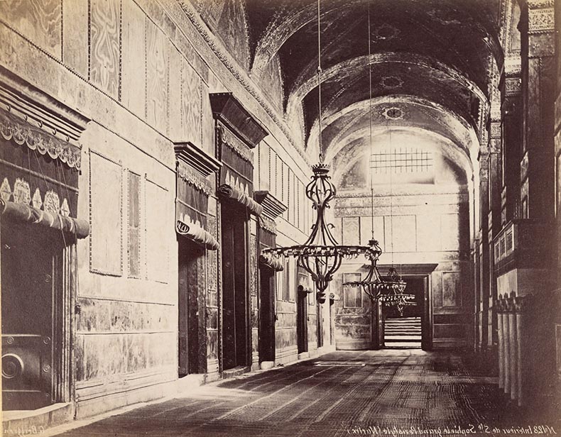 Narthex of Hagia Sophia 19th Century Image