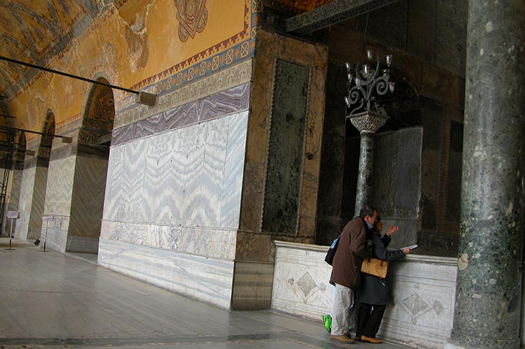 Marble Revetment - West Gallery- Hagia Sophia