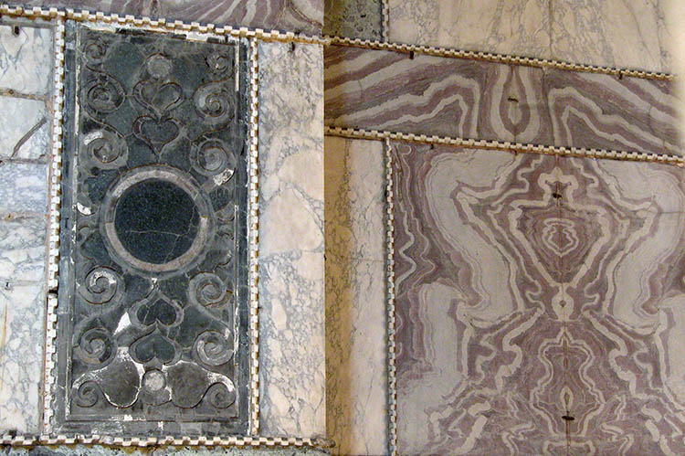 Green Porphyry Panel in Hagia Sophia