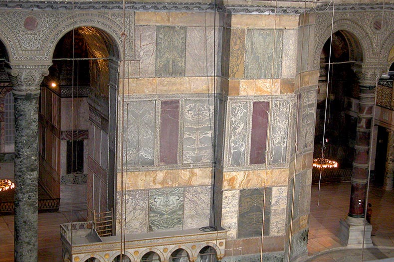 Marble Revetment in Hagia Sophia