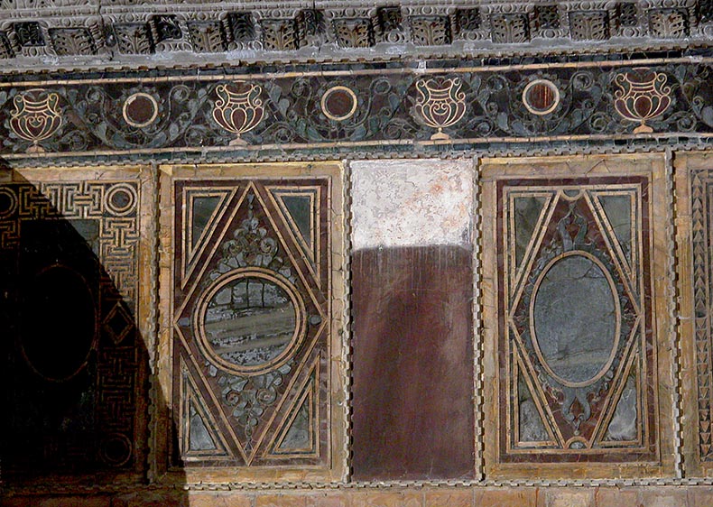 Inlaid Marble Panels in Hagia Sophia