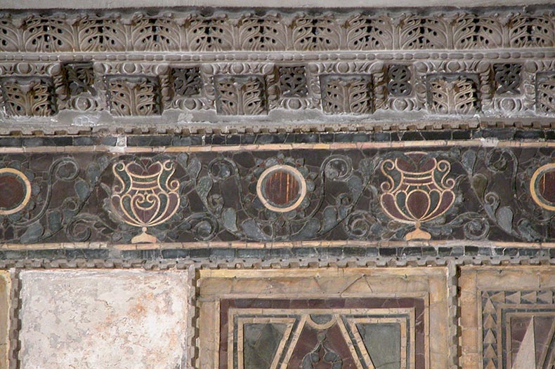 Inlaid Frieze Nave of Hagia Sophia