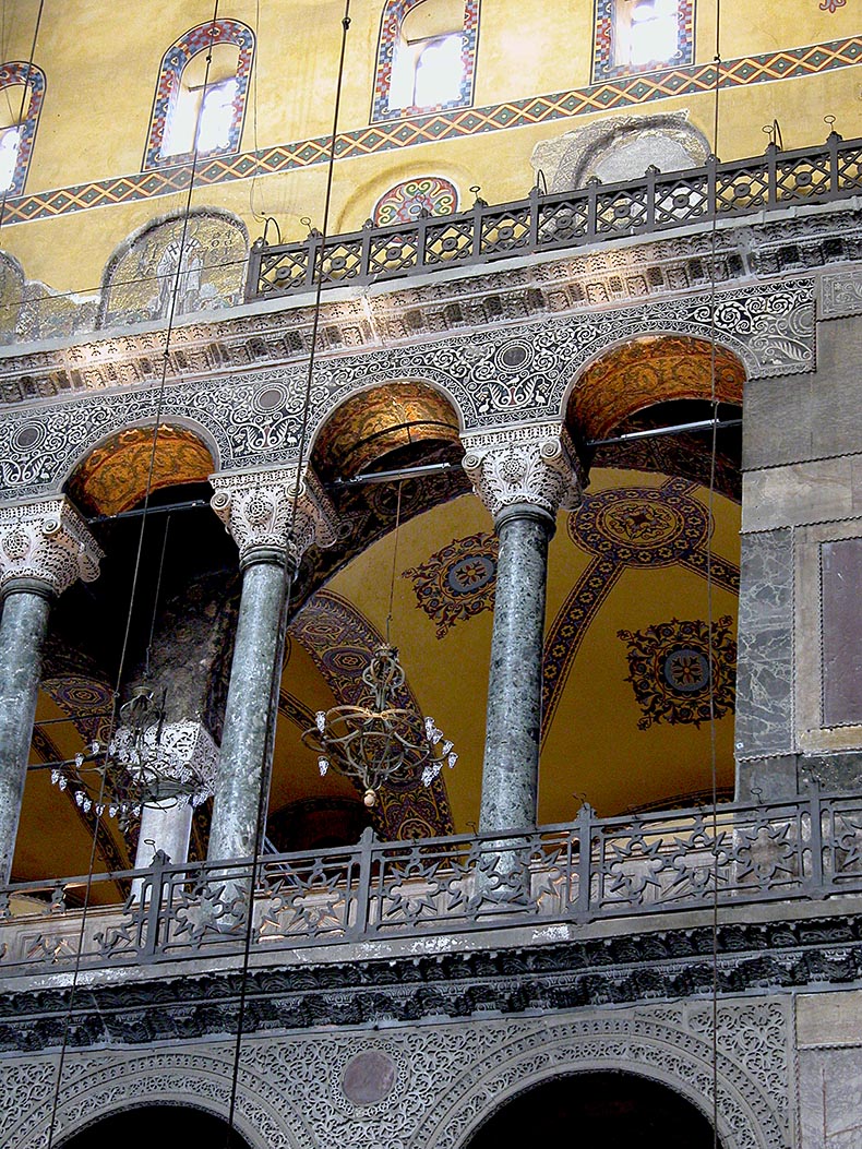 Interior of Hagia Sophia