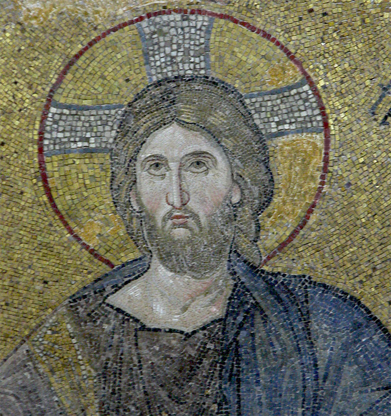 close-up of Christ from the Pammakaristos