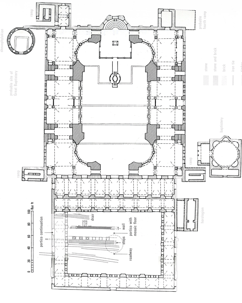 Map of Hagia Sophia