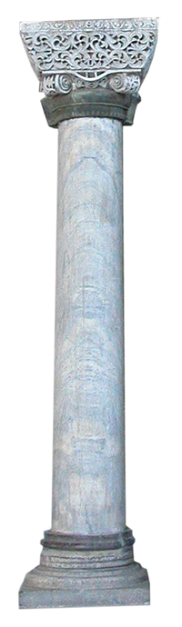 Proconnesian Column in Hagia Sophia