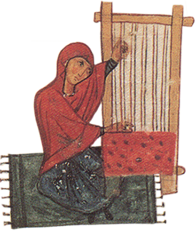 Byzantine Silk Weaver