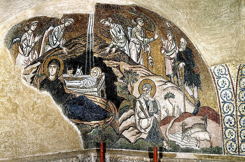 Nativity from Daphni