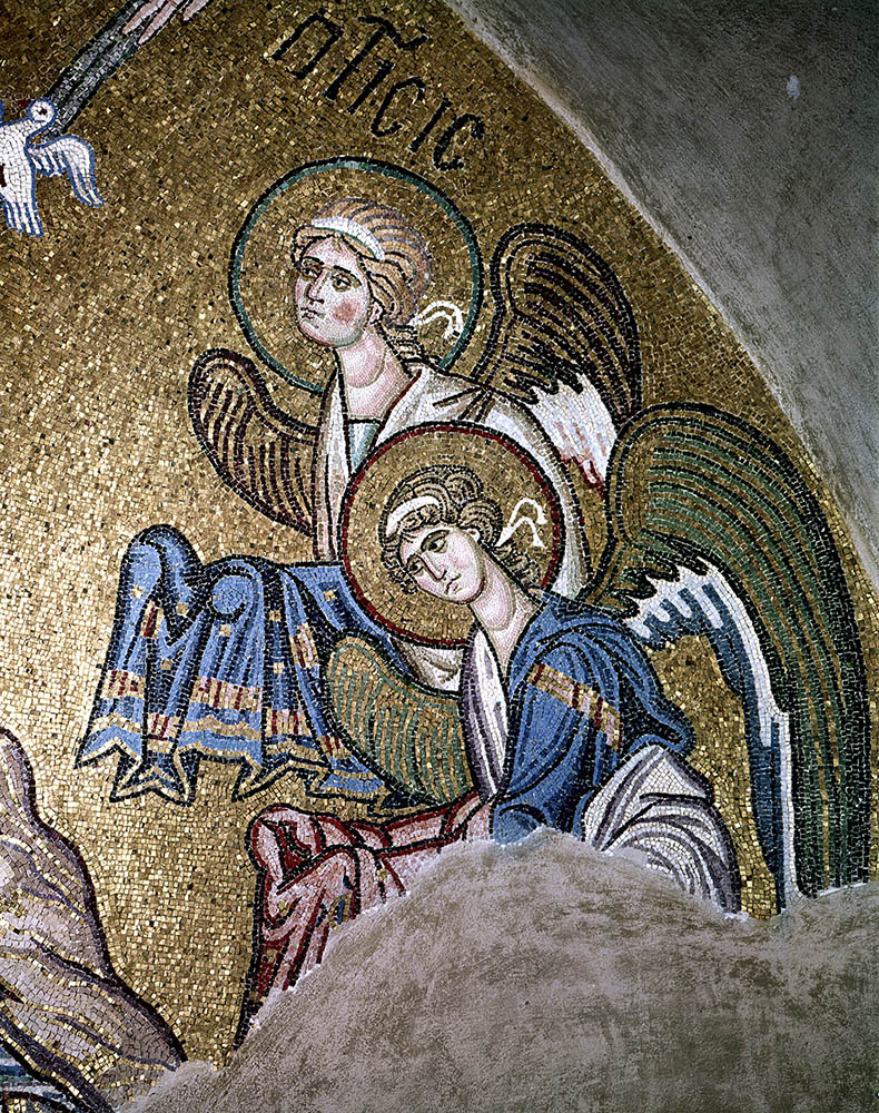 Angels from the Baptism - Daphni Church