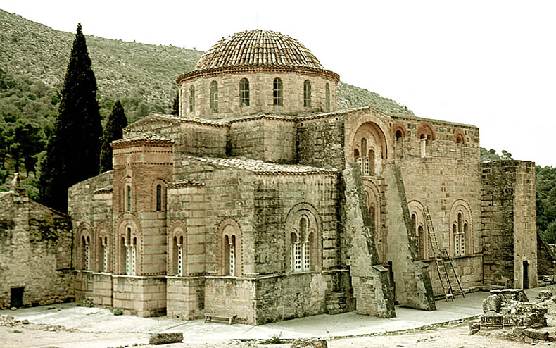 The Daphni Church outside Athens