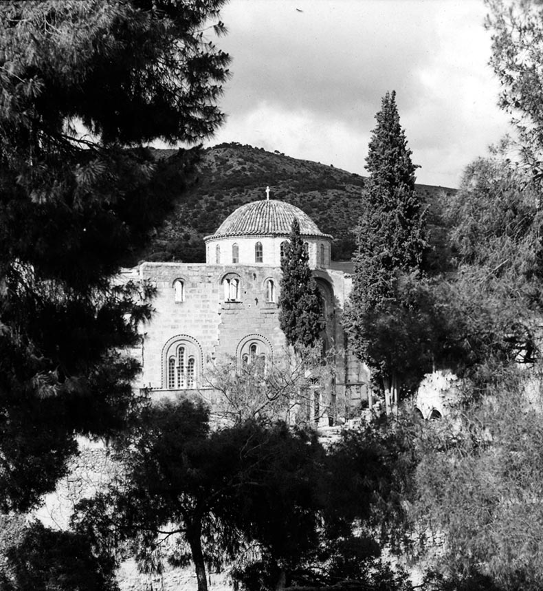 The Enclosure Wall at Daphni Monastery