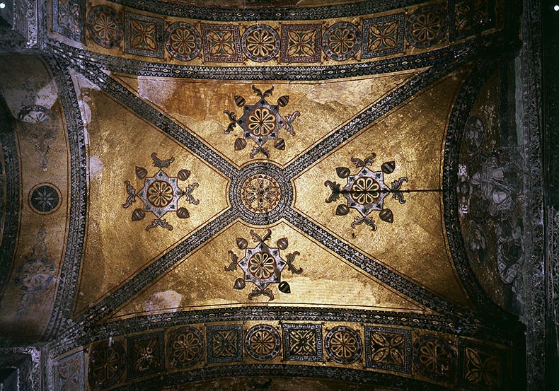 color decor elements from Hagia Sophia