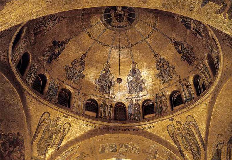 Dome with Pentecost from San Marco