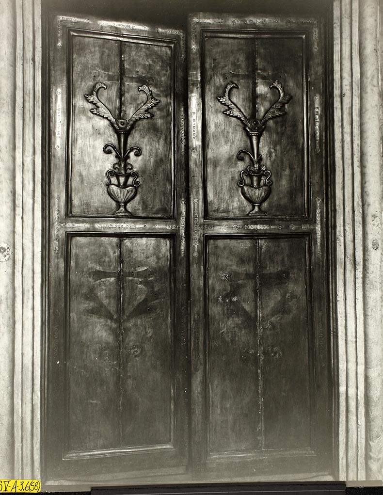 narthex door - removed crosses Haagia Sophia