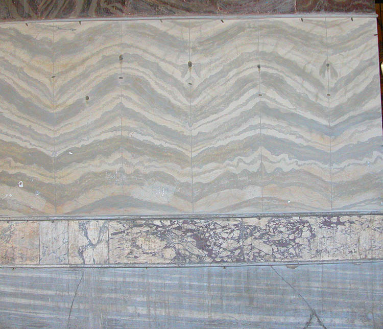 South Gallery Marble Revetment Hagia Sophia