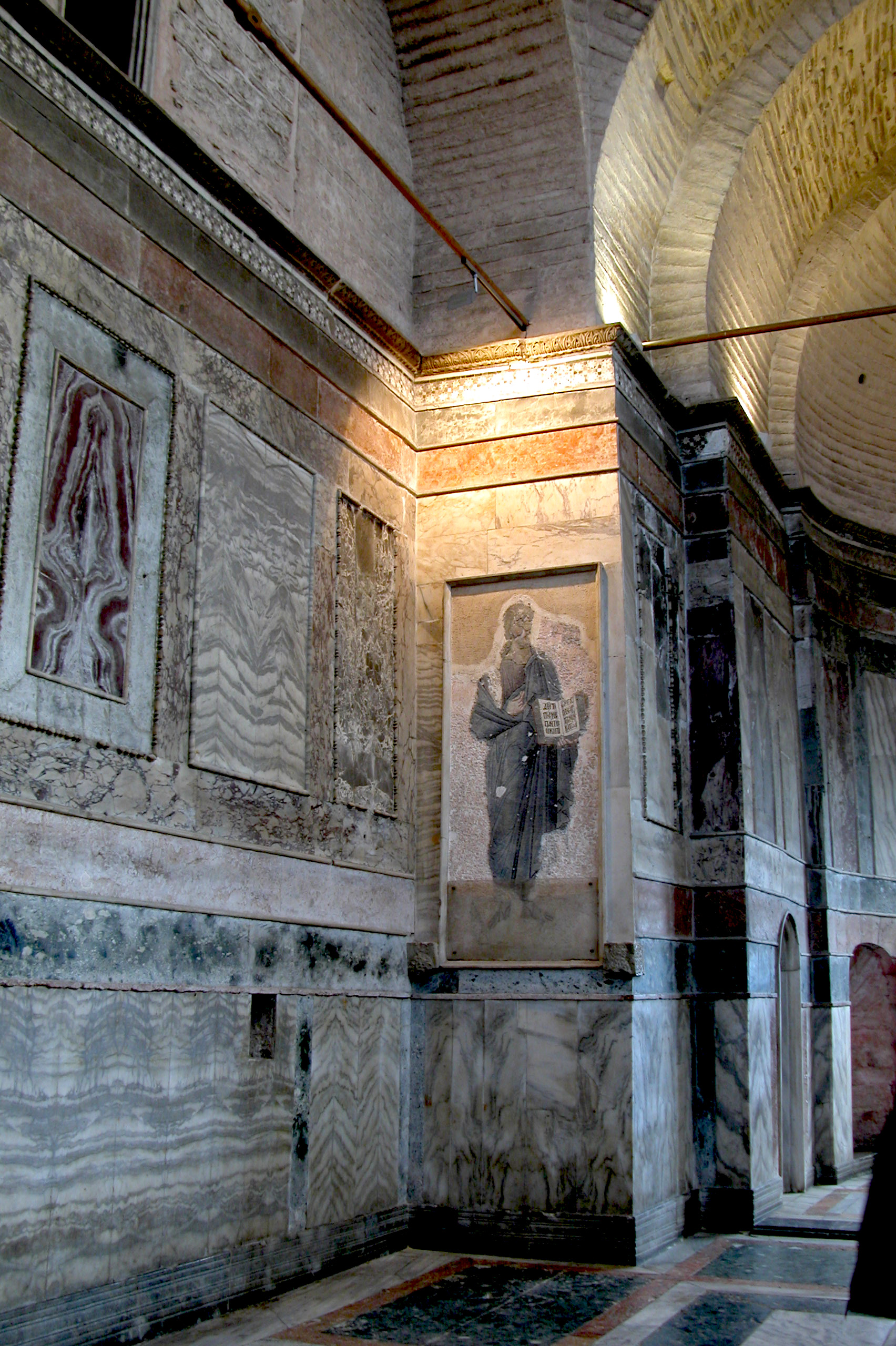 Nave of the Chora Church - Christ Pantokrator