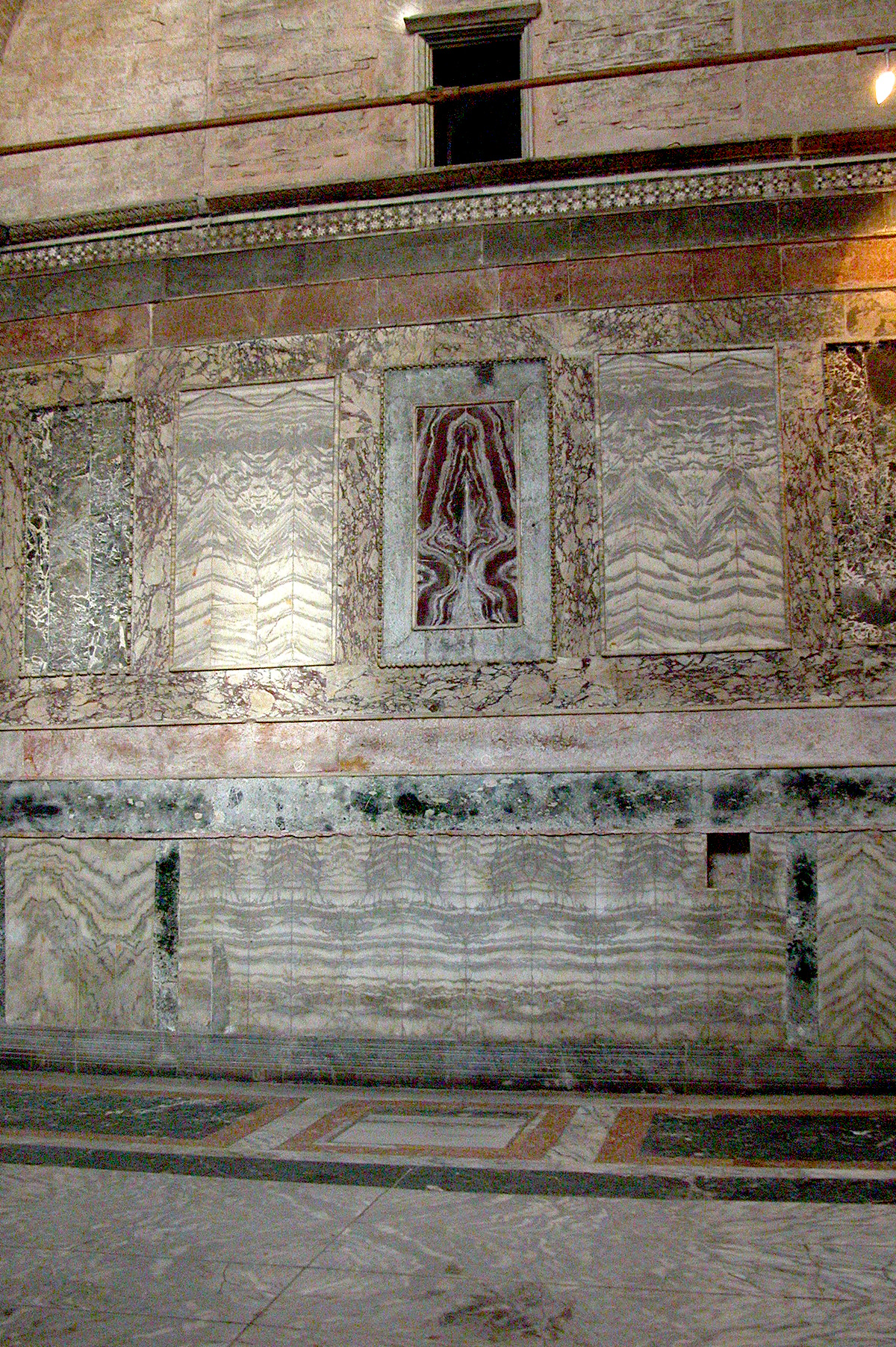 Colorful Byzantine Marble Revetment