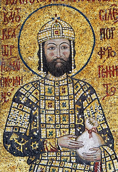 John II Komnenos wearing the Loros