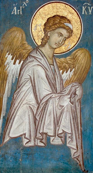 Byzantine Angel from Serbia