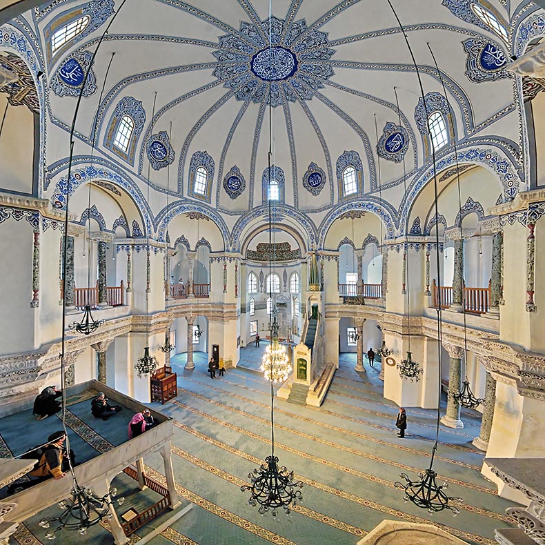 Interior of Saint Sergius and Bacchus