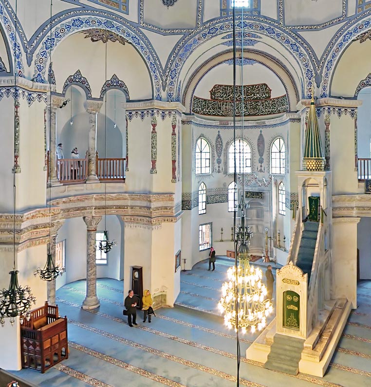 Interior of Saint Sergius and Bacchus