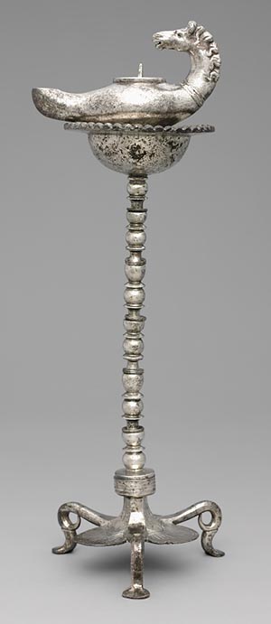 Silver Byzantine Lampstand