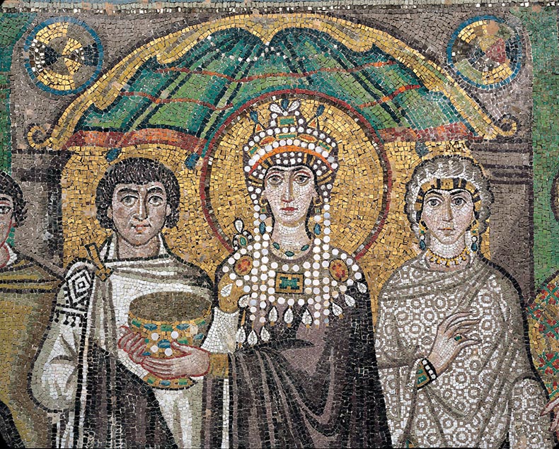 Theodora and her Court