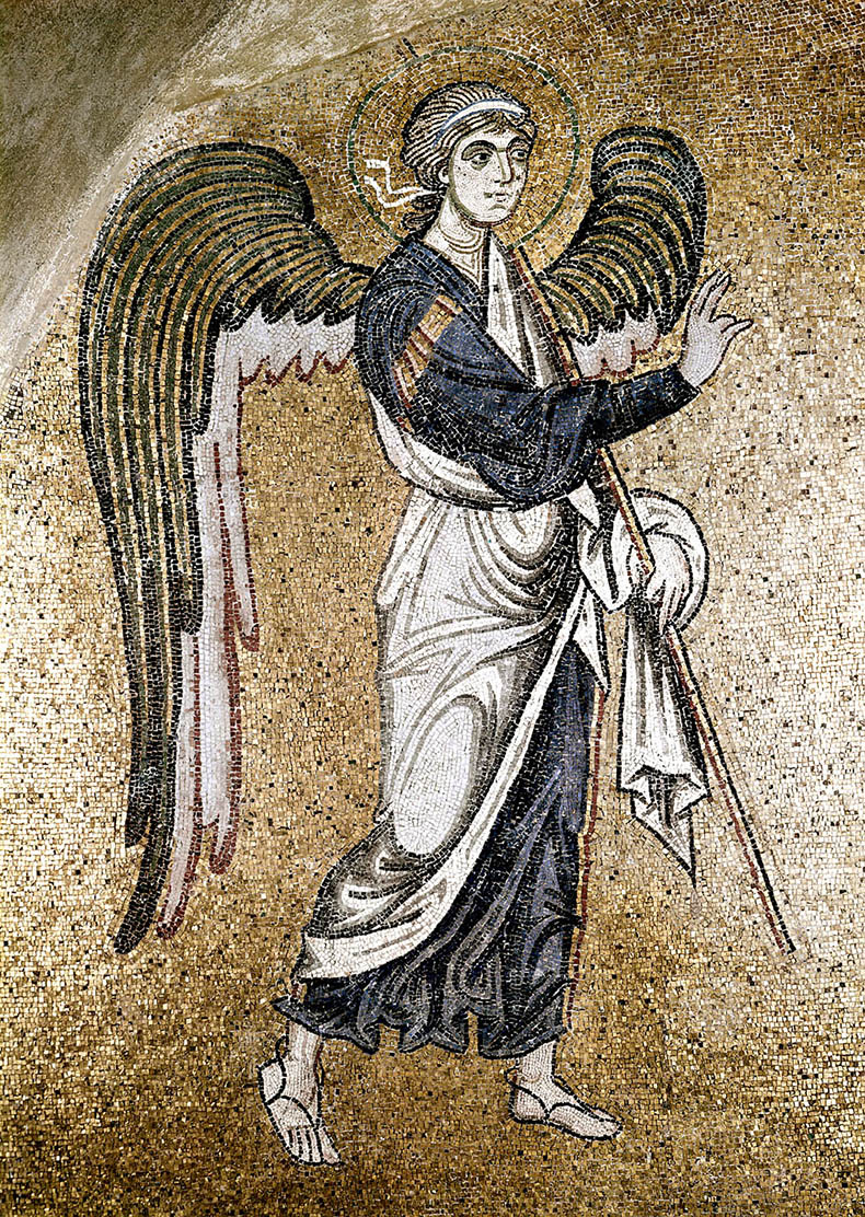 Angel Annunciation Daphni