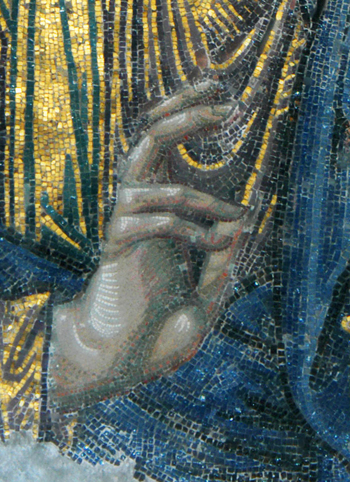 Hand of Jesus Christ