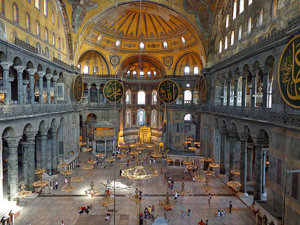 Nave of Hagia Sophia