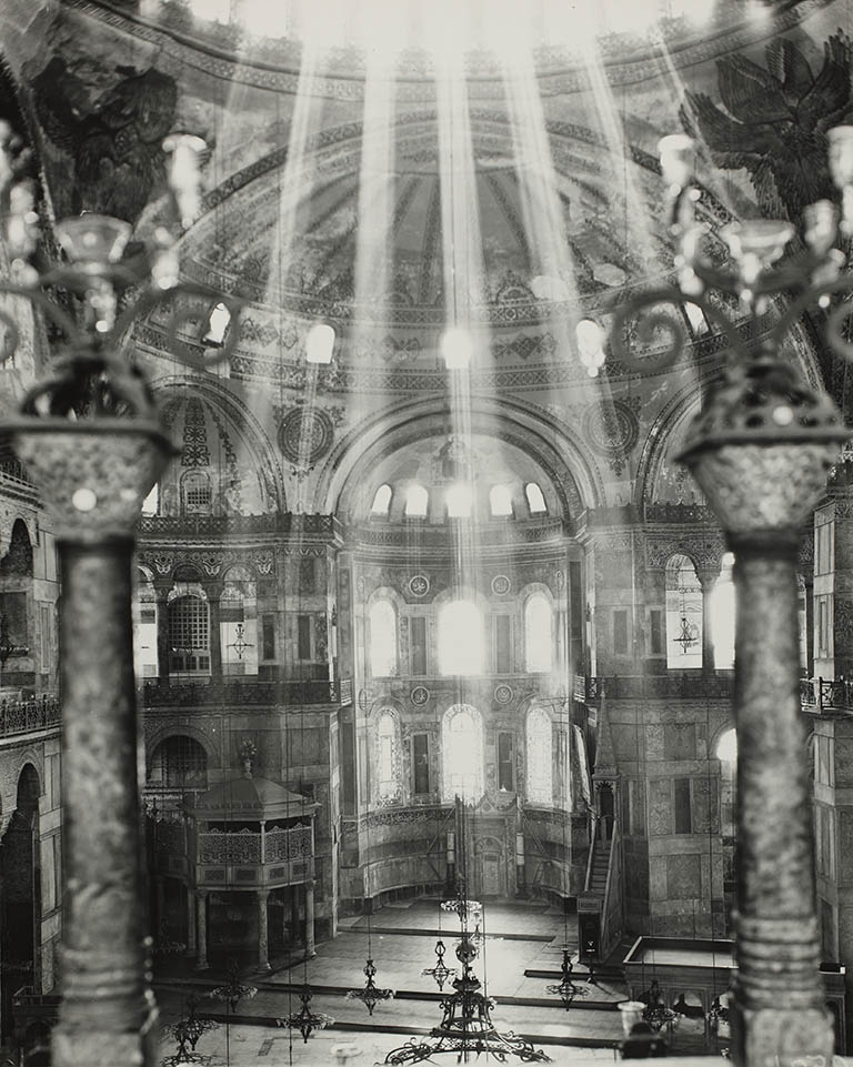 Hagia Sophia in 1935 - Eastern semi-dome