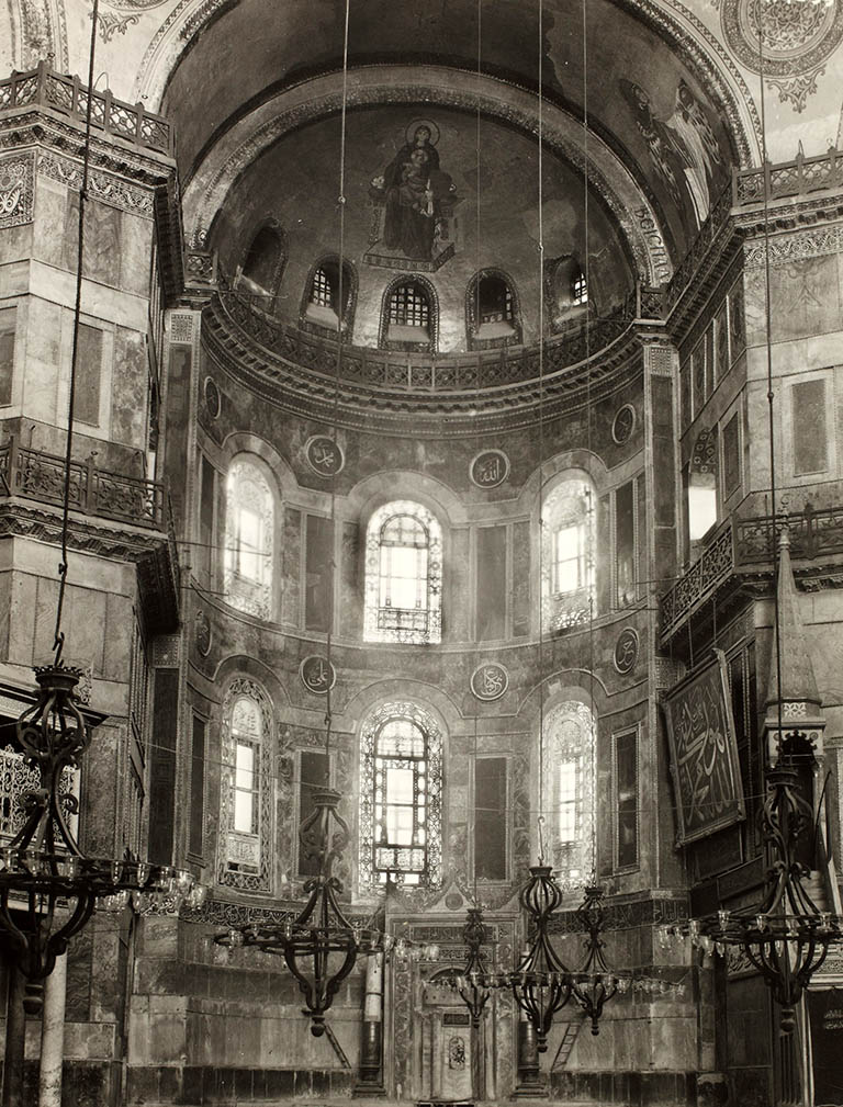 Hagia Sophia in 1935