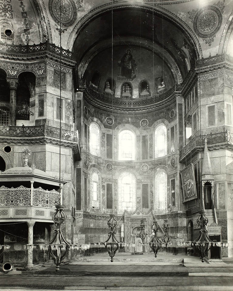 Hagia Sophia in 1935